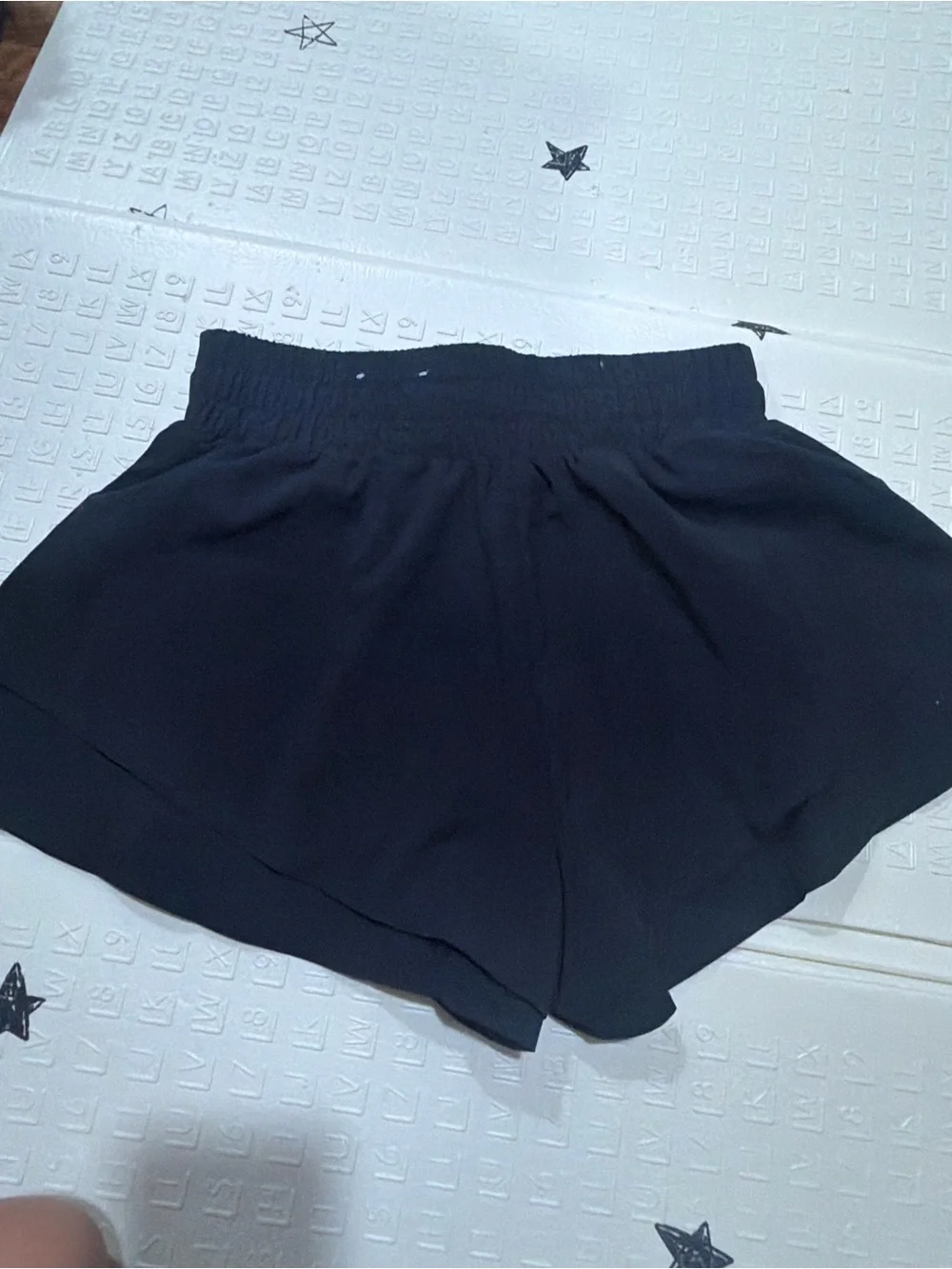 JoyLab Black Athletic Shorts with Elastic Waist